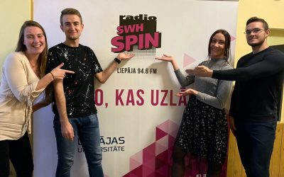 21. oktrobrī “Zinātnes un inovāciju parks” komandas dalībnieki Amanda Bērziņa un Gatis Sprūds sniedza interviju Radio SWH SPIN.