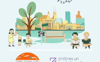 Skolēnu komandas veido telpiskos modeļus Liepājas pilsētvides objektiem